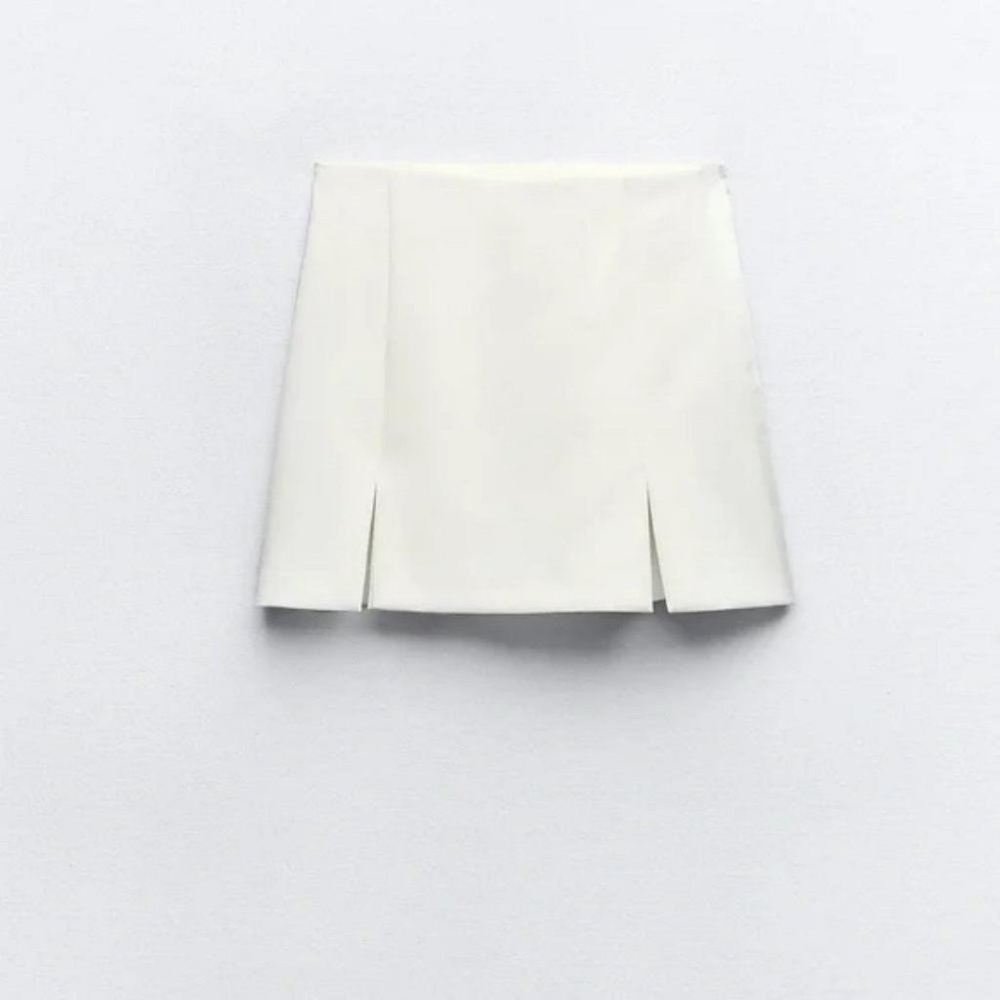 ZARA VENTED SKORT